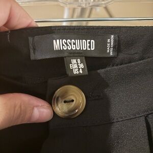 Misguided tailored trousers US size 4